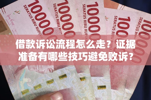 济南借款诉讼流程怎么走？证据准备有哪些技巧避免败诉？