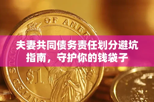 济南夫妻共同债务责任划分避坑指南，守护你的钱袋子