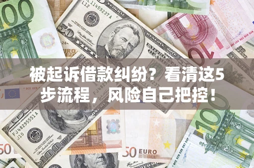 济南被起诉借款纠纷？看清这5步流程，风险自己把控！